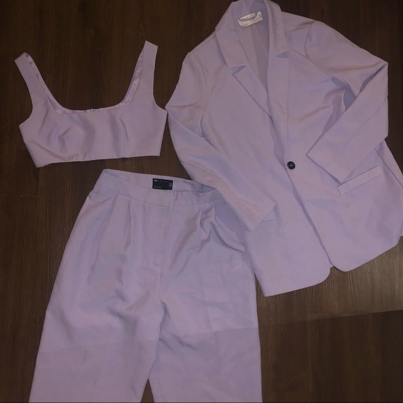 3-Piece Lavender Suit ASOS - Picture 2 of 3
